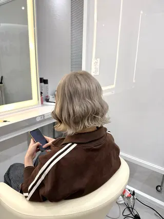 ヘアアレンジ R/🎀 ヘアセット・艶カラーのヘアスタイル