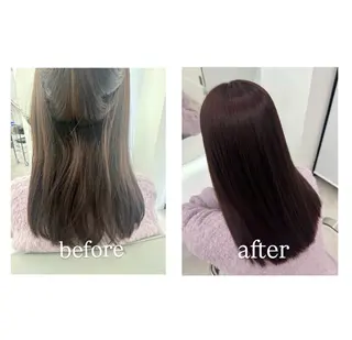 ロング 市川 栖々子のヘアスタイル