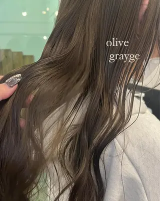 ロング カラー mizuho🐈⬛ 艶髪¦ダークトーンのヘアスタイル