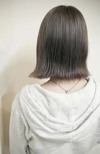 ショート カラー ケアブリーチ /髪質 改善/古橋圭史郎のヘアスタイル