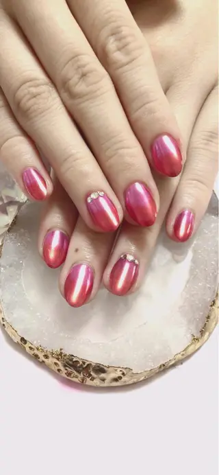 ミディアム カラー キッズ ネイル マツエク・マツパ 💎ビューティサロン 湘南　RIRAN💎のネイルデザイン