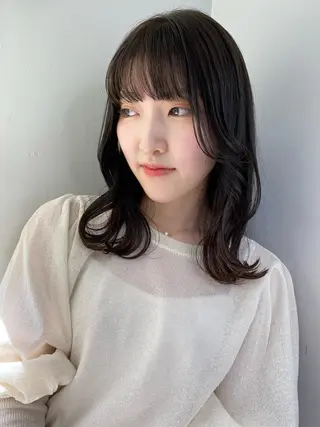 ミディアム カラー アレンジ指名 no.1✨ｈａｋｏのヘアスタイル