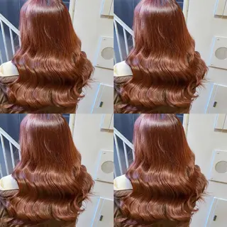 セミロング カラー ヘアアレンジ 🦋韓国ヘア 坂本 菜摘🦋のヘアスタイル