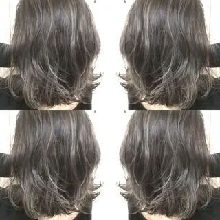 ミディアム カラー 井上 一平のヘアスタイル