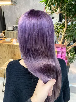 ロング 【.ico】心斎橋/ ウルフ/飛田ゆうきのヘアスタイル