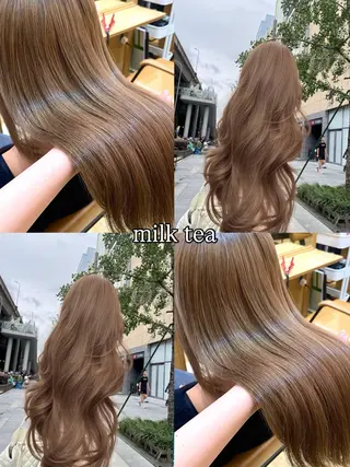 ロング カラー 🌻shuka透明感 艶感カラー/新宿🌻のヘアスタイル