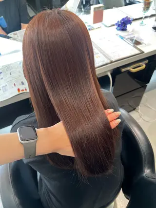 ロング カラー 韓国風顔まわり/ベー ジュ/マツエク♡美咲のマツエク・マツパデザイン