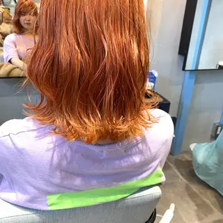 カラー ボブ/暖色/デザイン KOYUKI⛄️のヘアスタイル