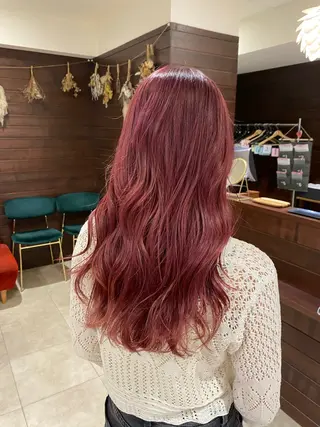 ロング 網代 志帆のヘアスタイル