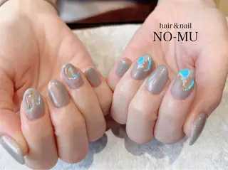 ネイル hair＆nail NO-MU所属・hair＆nail NO-MUのネイルデザイン