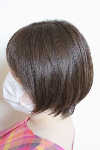 ショート カラー 土居 正季のヘアスタイル