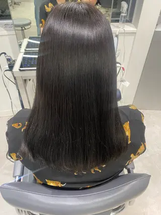 セミロング ‎しゅり🇰🇷 日韓MIXメンズヘアのヘアスタイル