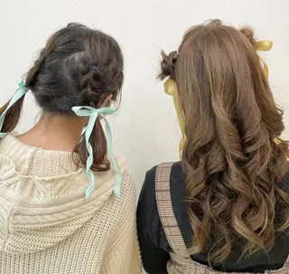 ヘアアレンジ 束感まつ毛 ／nicoのヘアスタイル