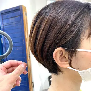 ショート SABO 草薙店【サボ】所属・🍃ボブ&ショート 特化🍃髪質改善🍃のヘアスタイル