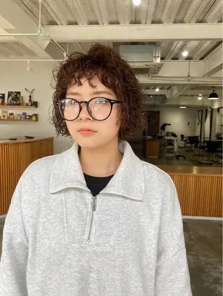 ショート KOU×北谷× BY MY SIDEのヘアスタイル