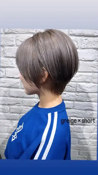 ショート カラー つくば 【Ciqi】 あくつのヘアスタイル