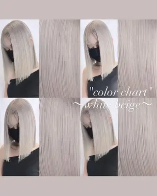 ミディアム カラー 💜ハイトーン💛 マジカルかいちゃんのヘアスタイル