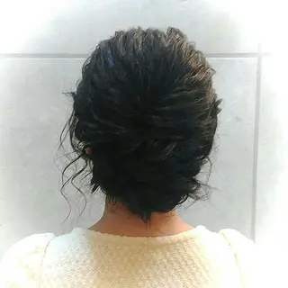 セミロング ヘアアレンジ iMiuqelo所属・Hair/Make- up❤︎saOsaのその他イメージ