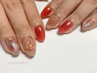 ネイル nail salon en familleのネイルデザイン