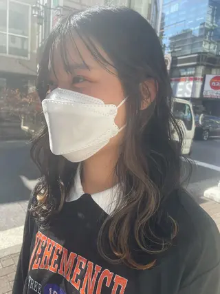 ロング カラー 韓国ヘア🦋 MIYUのヘアスタイル