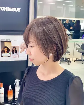 ショート 加藤 真介のヘアスタイル