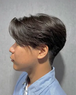 パーマ メンズ 曲がる縮毛/カルマパ ーマ/池袋/横村大全のヘアスタイル