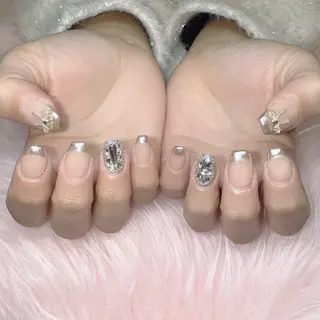 ネイル RIEKO🍒 ワンホン♡推しネイルのネイルデザイン