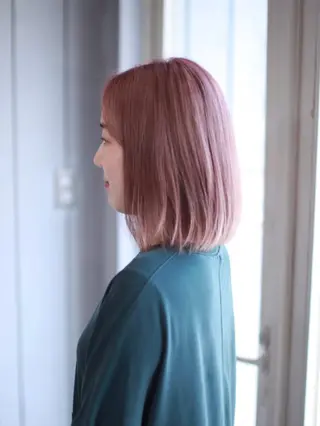 ショート カラー 大西 カズマのヘアスタイル