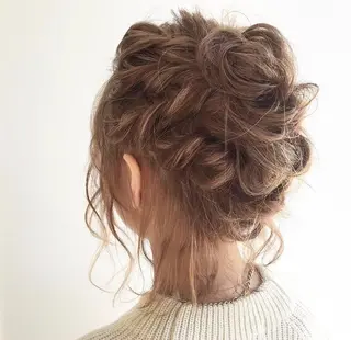 ヘアアレンジ 髪質改善/透明感カラ ー/Ayana 🍒のヘアスタイル