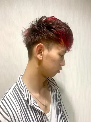 カラー メンズ 水戸内原🐜 メンズ郡司裕紀のヘアスタイル