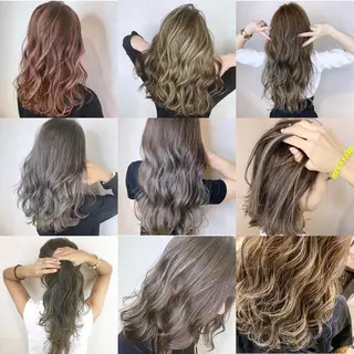 ロング ブリーチなしダブル/ レイヤーカット 小棹のヘアスタイル