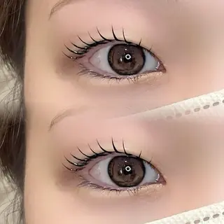 マツエク・マツパ mika❤︎まつげ| 眉毛|束感のマツエク・マツパデザイン