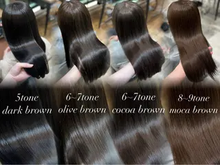 セミロング カラー AFLOAT RUVUA Smart Salon所属・韓国ヘア🎀/艶髪✨ /めぐみ/新宿のヘアスタイル