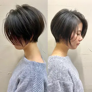 ショート 丸橋 友貴のヘアスタイル