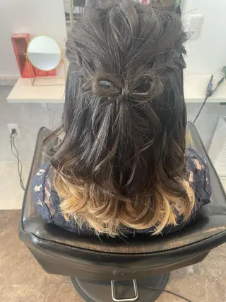 ヘアアレンジ 🎀ikuno🎀 Lovis 🫧艶髪のヘアスタイル