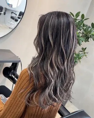 ロング カラー lafith hair leco所属・西金 徹のヘアスタイル