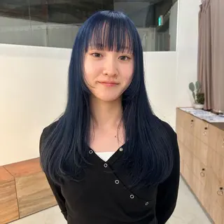 カラー PAUSE所属・ひな🐥 ボブ/ハイトーン🫧のヘアスタイル