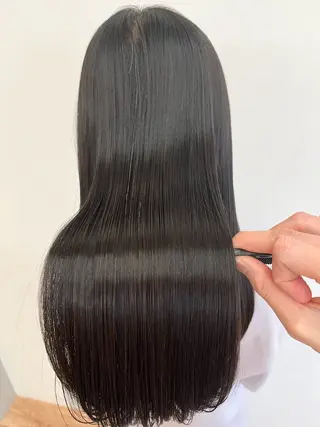 ロング 田淵 愛里のヘアスタイル