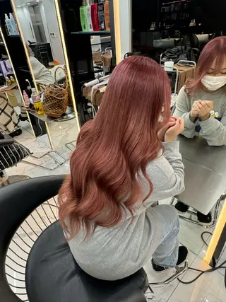 ロング カラー Lapis渋谷本店 Rikoのヘアスタイル