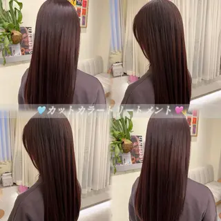 ロング カラー 髪質改善/縮毛矯正 艶髪🔥高杉のヘアスタイル
