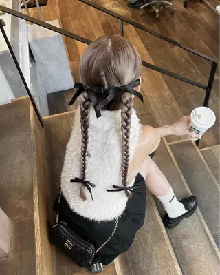 ヘアアレンジ 🌷横浜/レディ ース/ さくら🌷のヘアスタイル