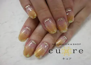 ミディアム ネイル ネイルサロン Cureのネイルデザイン
