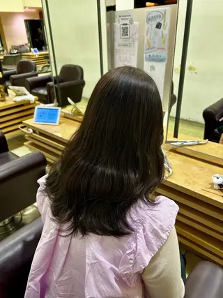 セミロング カラー airi🌺特殊ヘア /コーンロウ✨のヘアスタイル