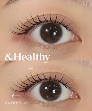 マツエク・マツパ Aranasalon Kasumi🌸のマツエク・マツパデザイン