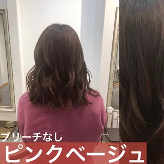 ミディアム カラー Natural所属・小柳 公邦のヘアスタイル
