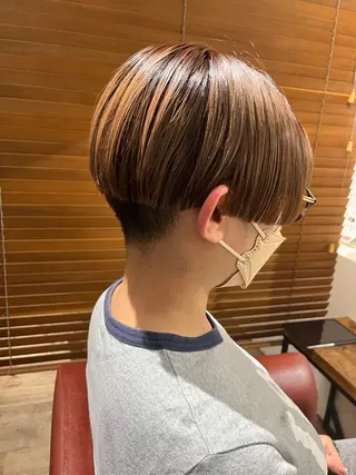 ショート 代表　土屋ヒロユキ ショートカットのヘアスタイル