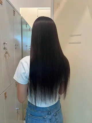 ロング カラー ハイトーンカラー/エ クステ/デザインのヘアスタイル