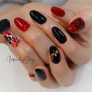 ネイル infinity skyのネイルデザイン