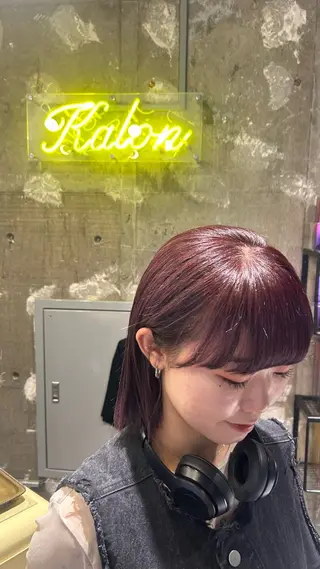 カラー 個性派ネイル シノのネイルデザイン