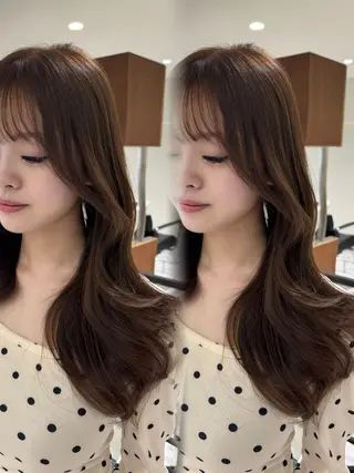 ロング 韓国レイヤー💋/ ワンホン/NANAのヘアスタイル